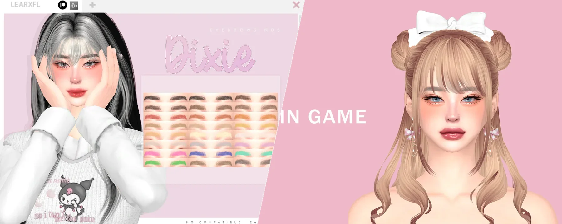 [Learxfl] Dixie Eyebrows — [Learxfl] Dixie Eyebrows screenshots 1–2