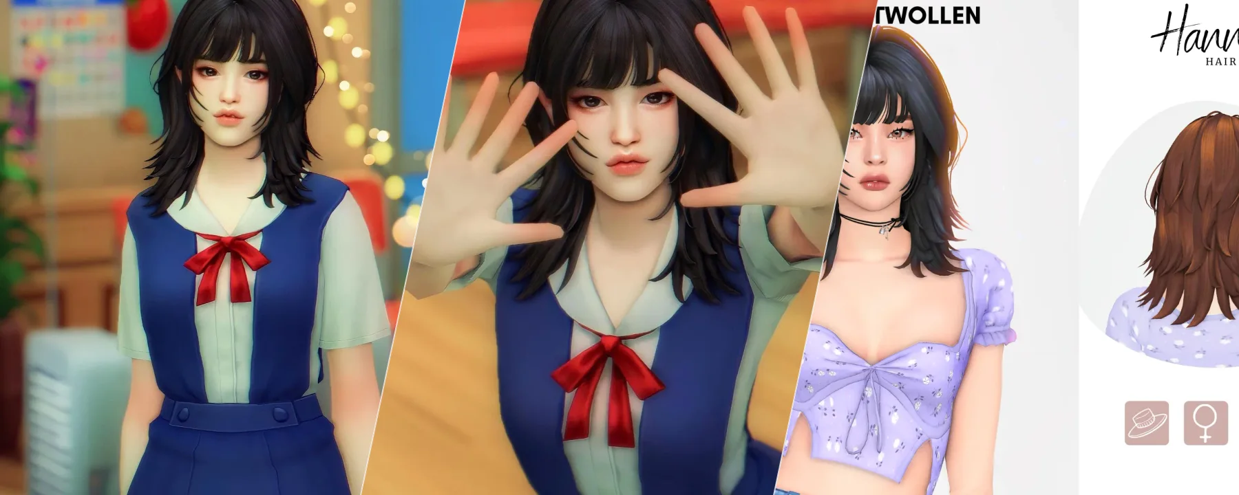 Hanni hair — Hanni hair screenshots 1–3