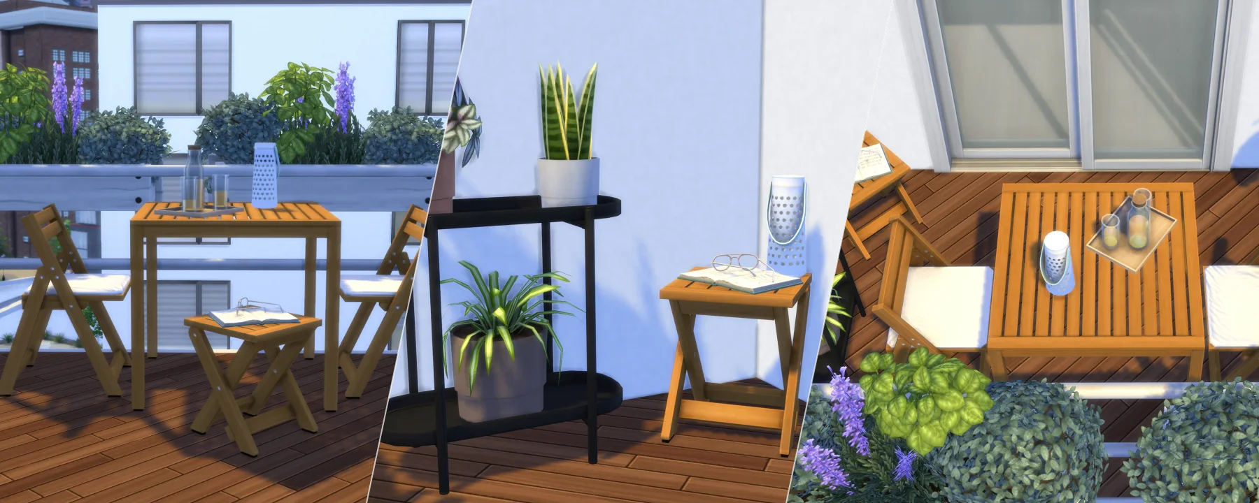 QICC - Evergreen Balcony Set — QICC - Evergreen Balcony Set screenshots 1–3