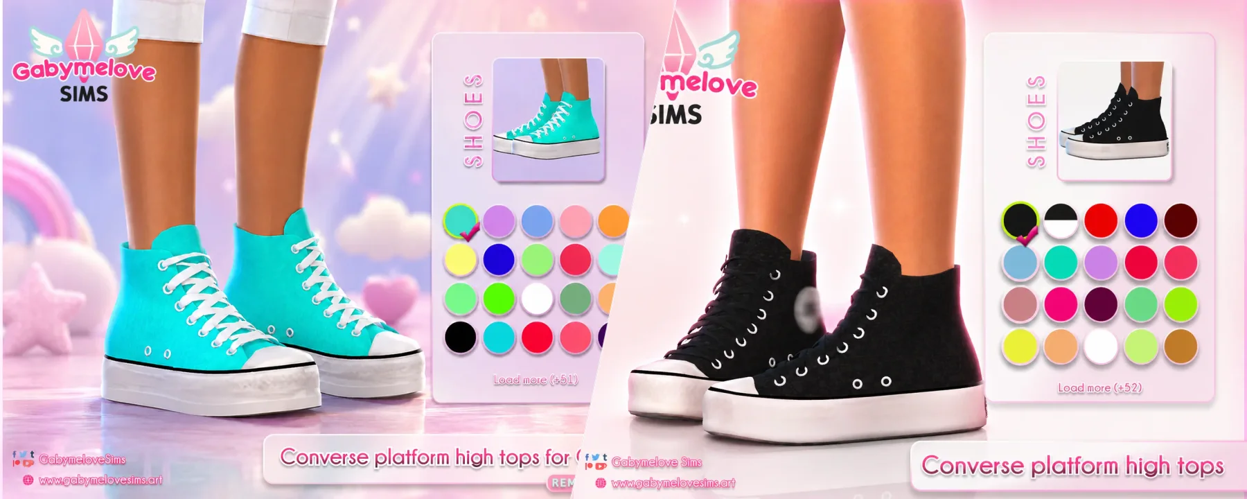 Platform High Top Sneakers (Children) – Chunky Canvas High Tops, Y2K Casual Style — Platform High Top Sneakers (Children) – Chunky Canvas High Tops, Y2K Casual Style screenshots 1–2