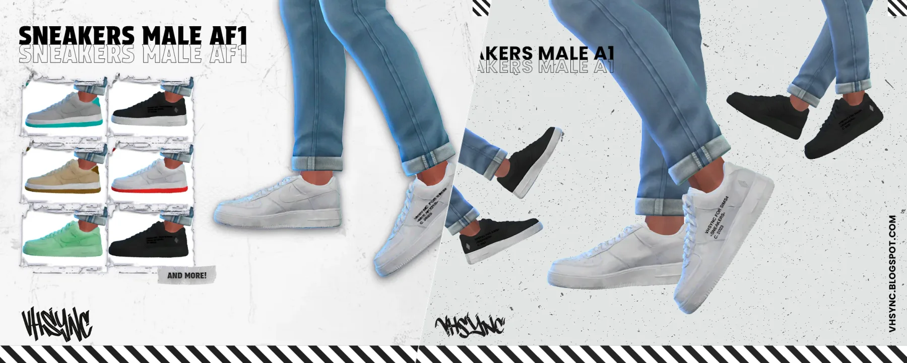 [VHSync] Sneakers Male AF1 — [VHSync] Sneakers Male AF1 screenshots 1–2