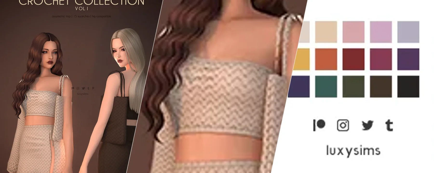 Assymetric Top - Crochet Collection I β Assymetric Top - Crochet Collection I screenshots 1β3