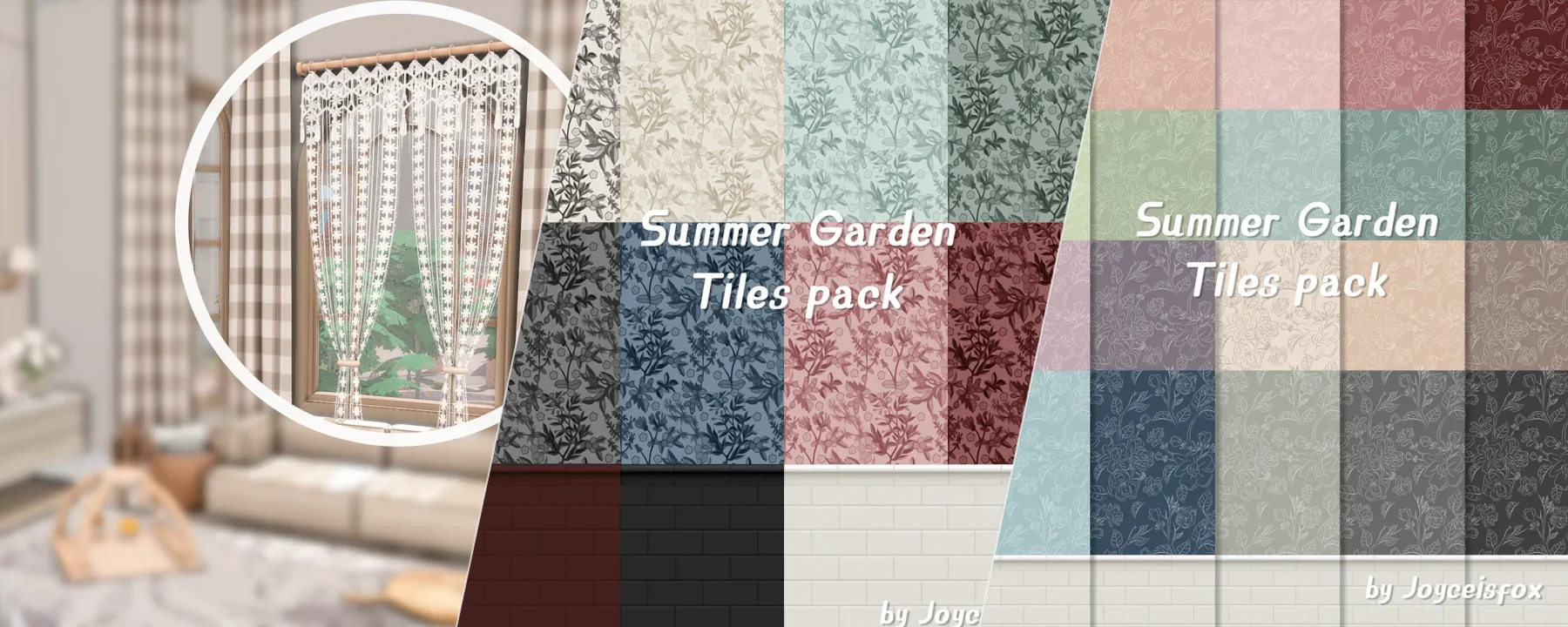 Summer Garden - Tiles pack — Summer Garden - Tiles pack screenshots 1–3