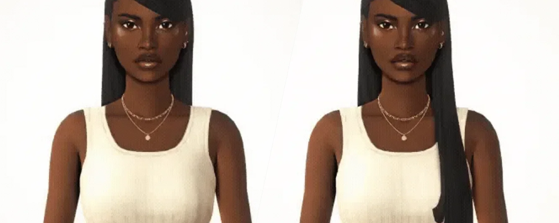 GegeSims - Imani Hair — GegeSims - Imani Hair screenshots 1–2