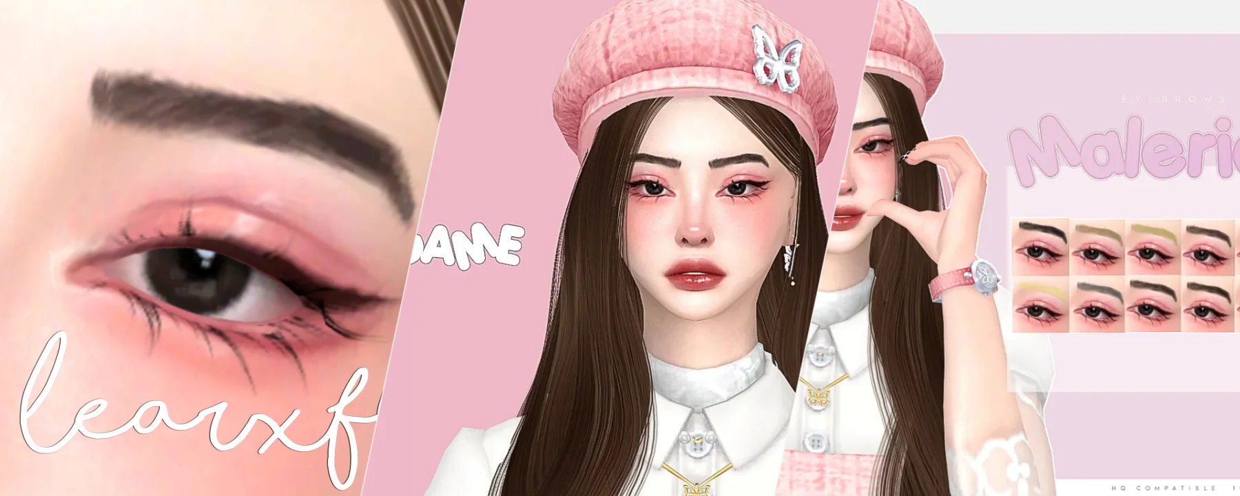 [Learxfl] Malerie Eyebrows — [Learxfl] Malerie Eyebrows screenshots 1–3