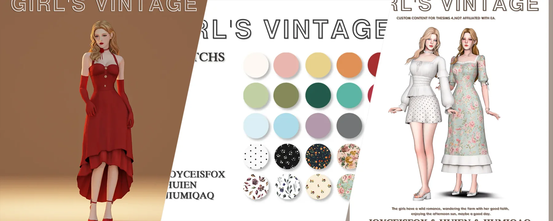 Girl's Vintage（13 items） — Girl's Vintage（13 items） screenshots 1–3