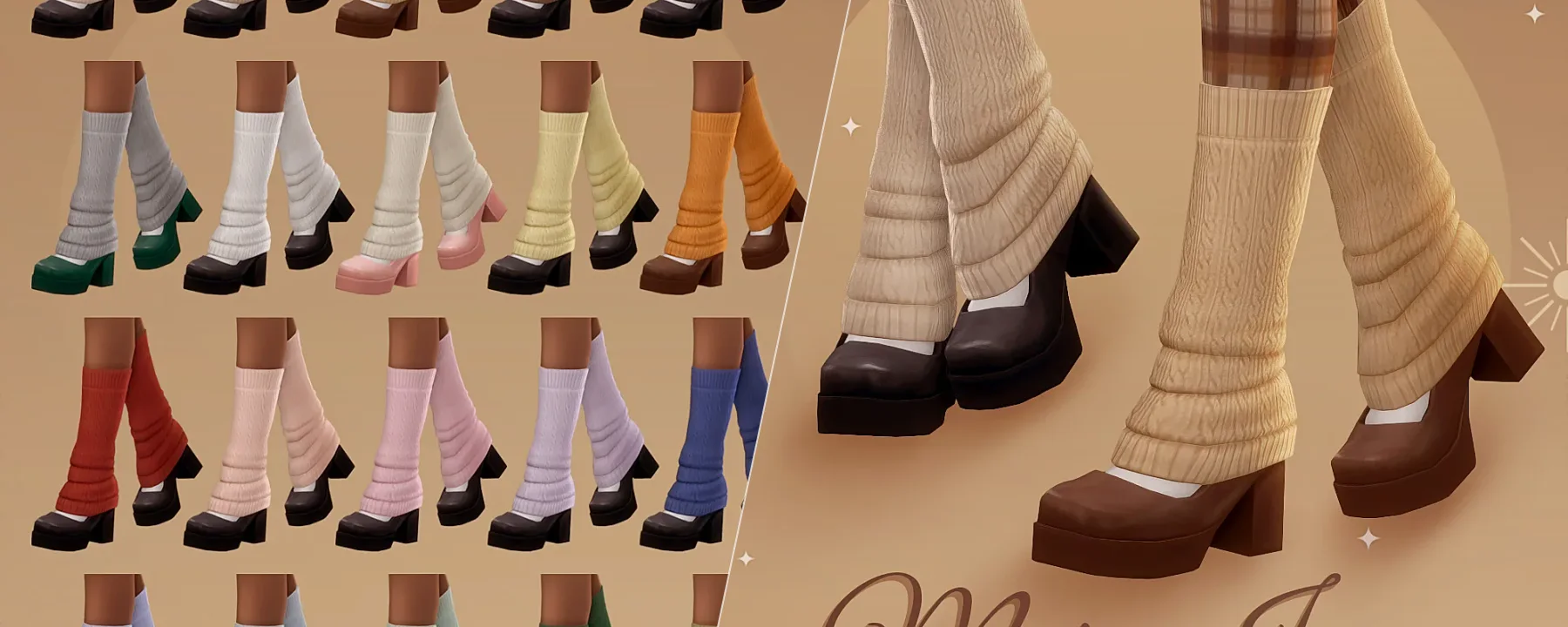 Mary Janes with leg warmers — Mary Janes with leg warmers screenshots 1–2