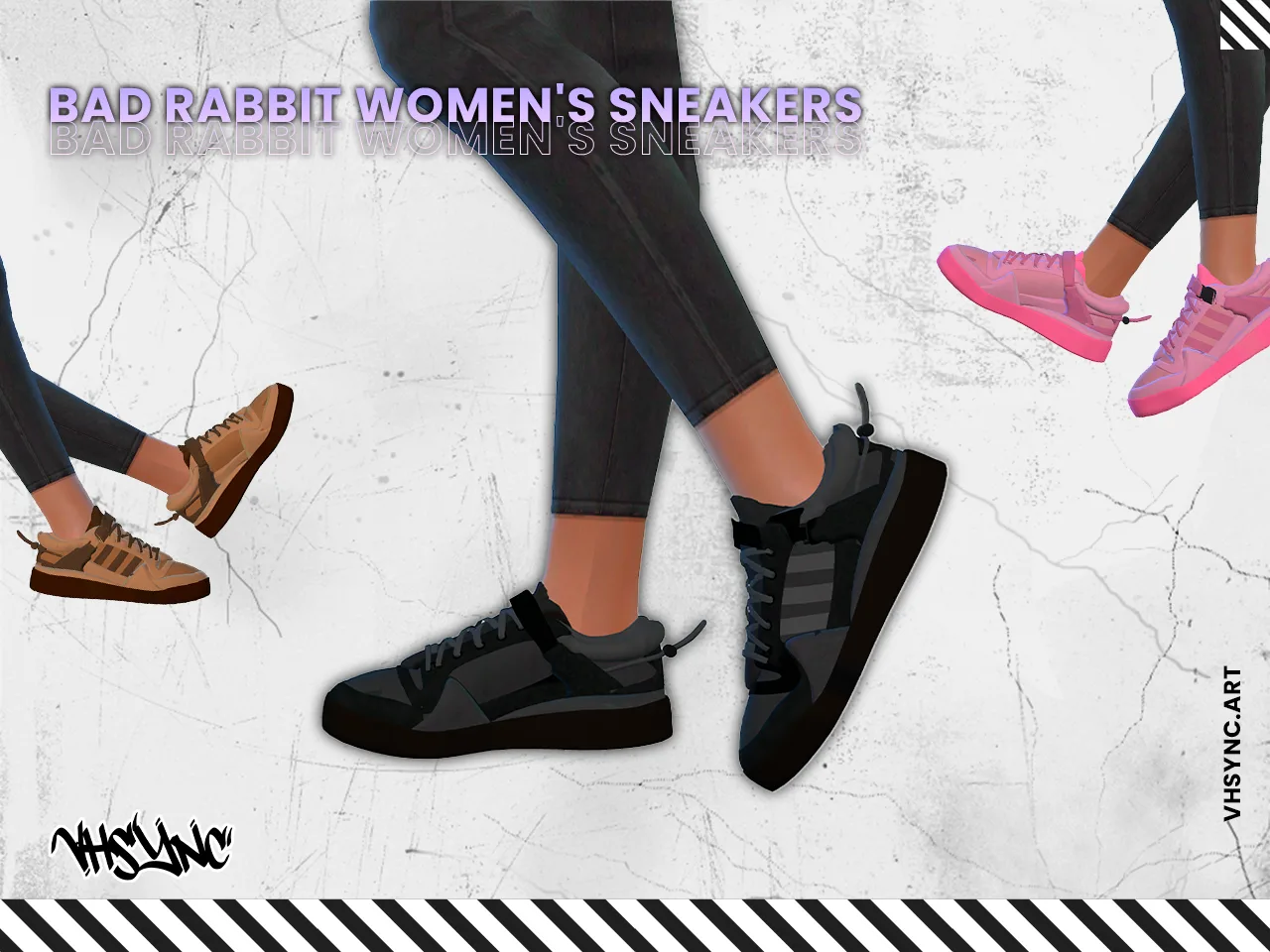 [VHSync] Bad Rabbit Women's Sneakers — Bad Rabbit Women's Sneakers
