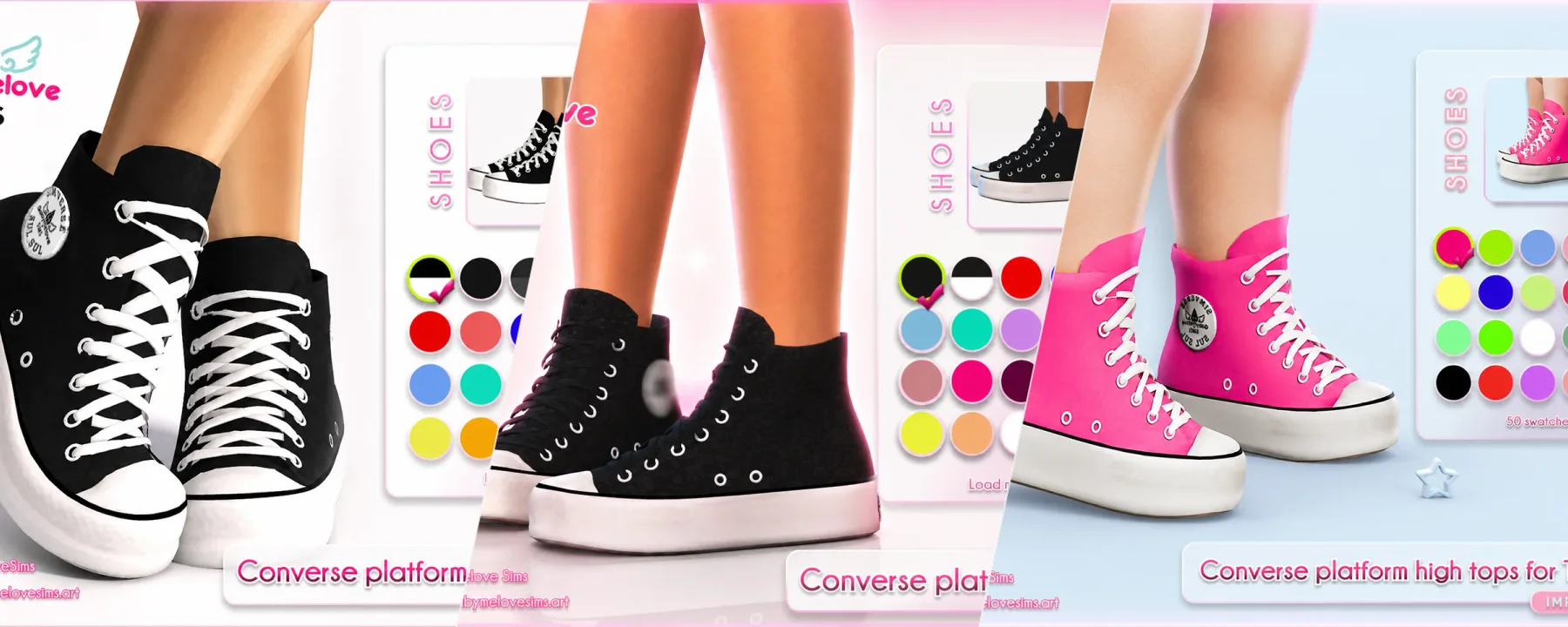 Platform High Top Sneakers (Male) – Chunky Canvas High Tops, Y2K Casual Style — Platform High Top Sneakers (Male) – Chunky Canvas High Tops, Y2K Casual Style screenshots 1–3
