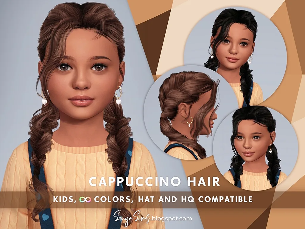 SONYASIMS - CAPPUCCINO HAIR KIDS — CAPPUCCINO HAIR KIDS