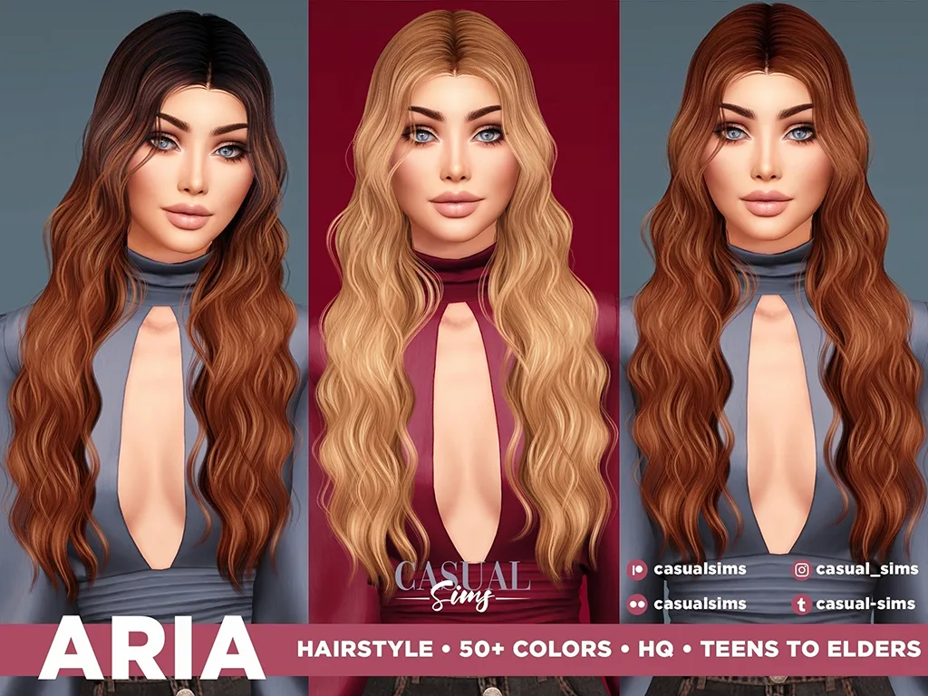 CasualSims - Aria Hairstyle — aria
