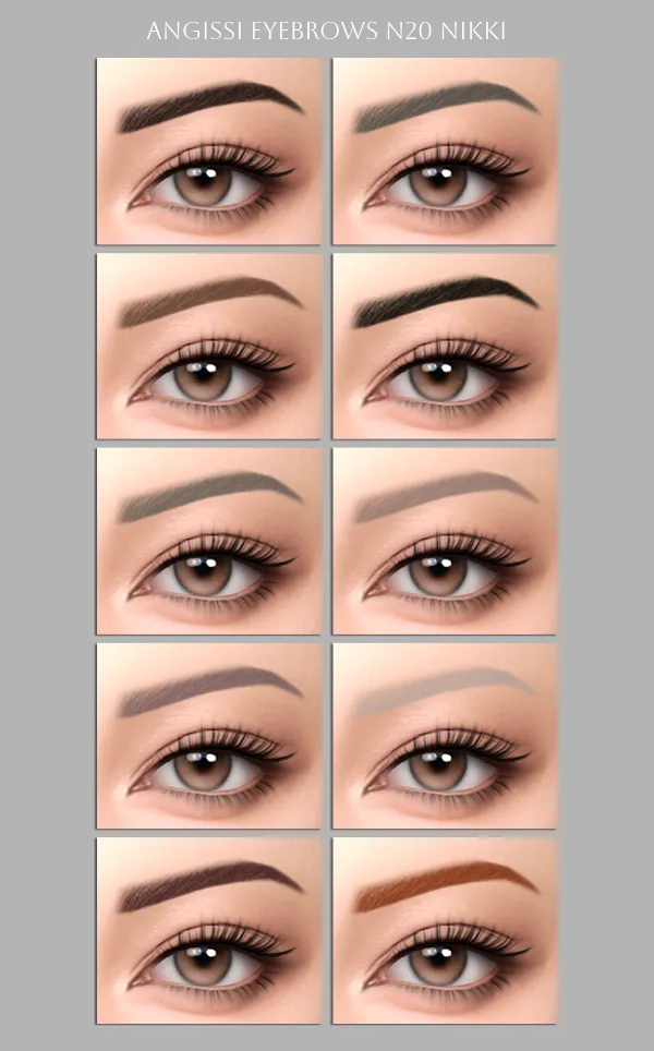 Eyebrows n20 Nikki screenshot 1