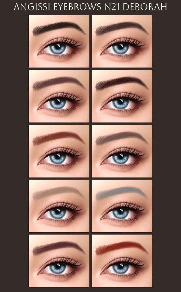 Eyebrows n21 Deborah screenshot 1