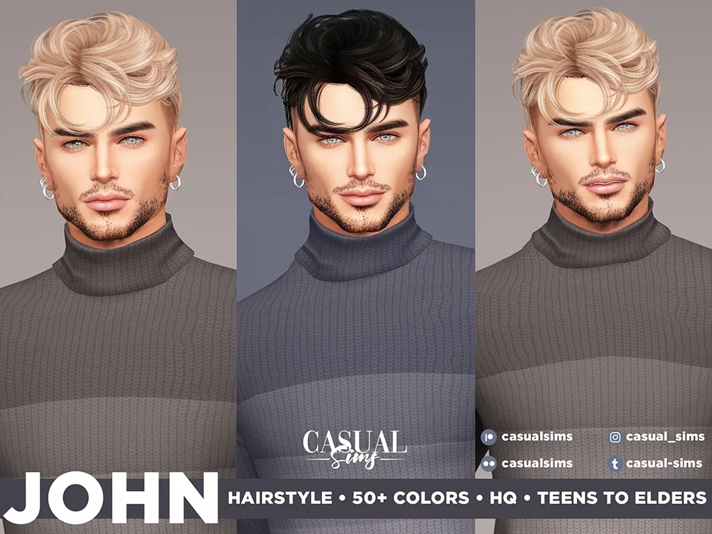 CasualSims - John Hairstyle — joh