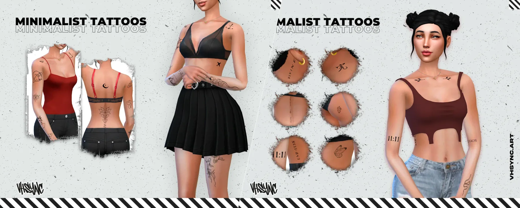 [VHSync] Minimalist tattoos — [VHSync] Minimalist tattoos screenshots 1–2