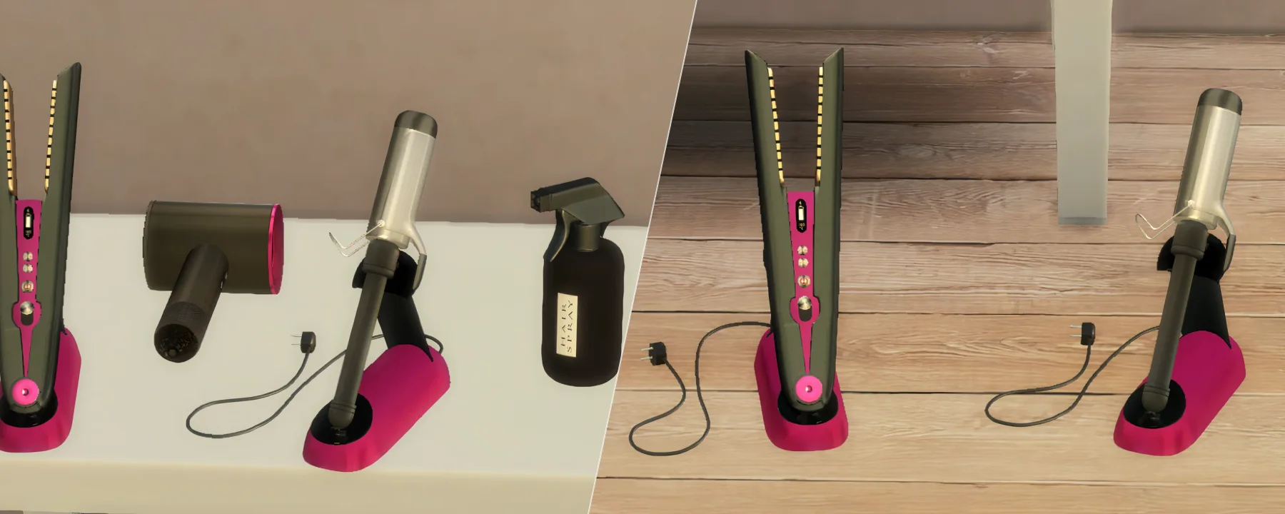 Hair tools set — Hair tools set screenshots 1–2