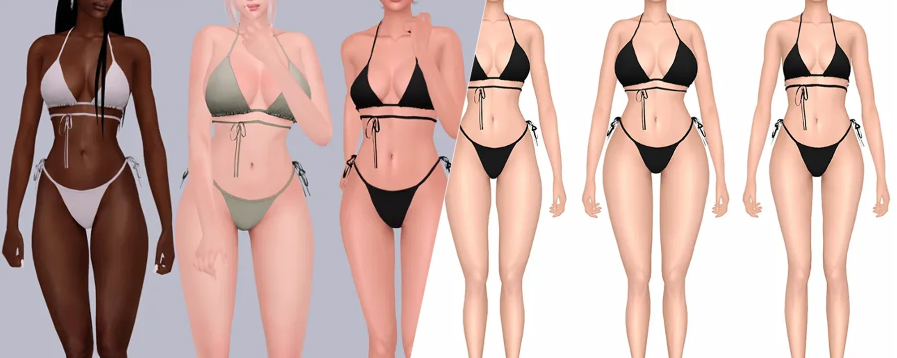 BODY PRESETS 1-3 — BODY PRESETS 1-3 screenshots 1–2