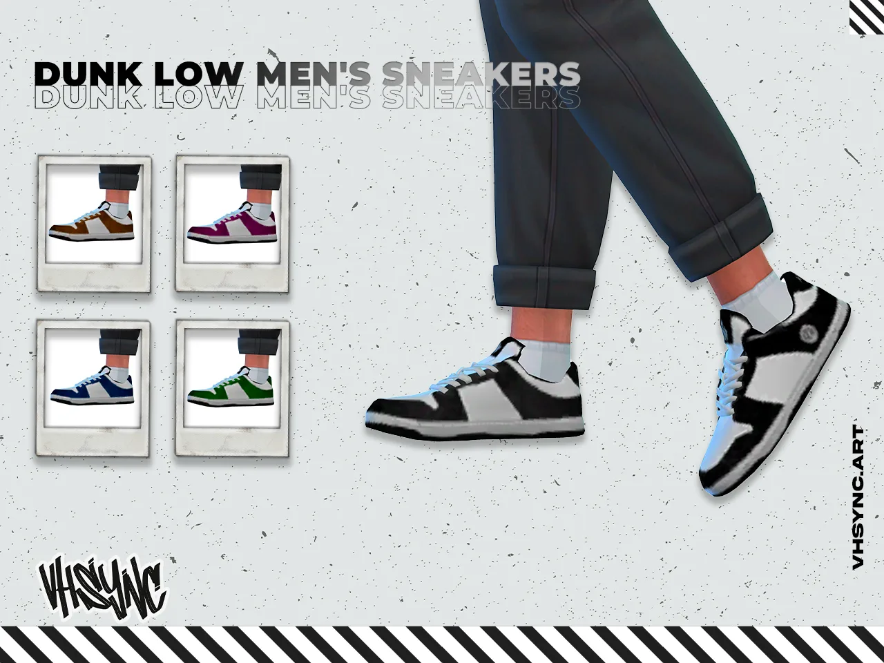 [VHSync] Dunk Low Men's Sneakers — Dunk Low Men's Sneakers