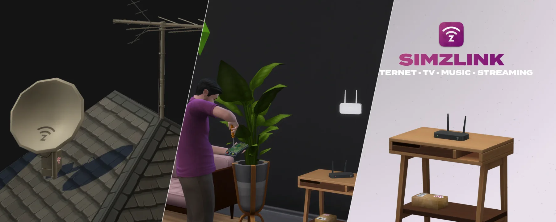 Simzlink — Simzlink screenshots 1–3