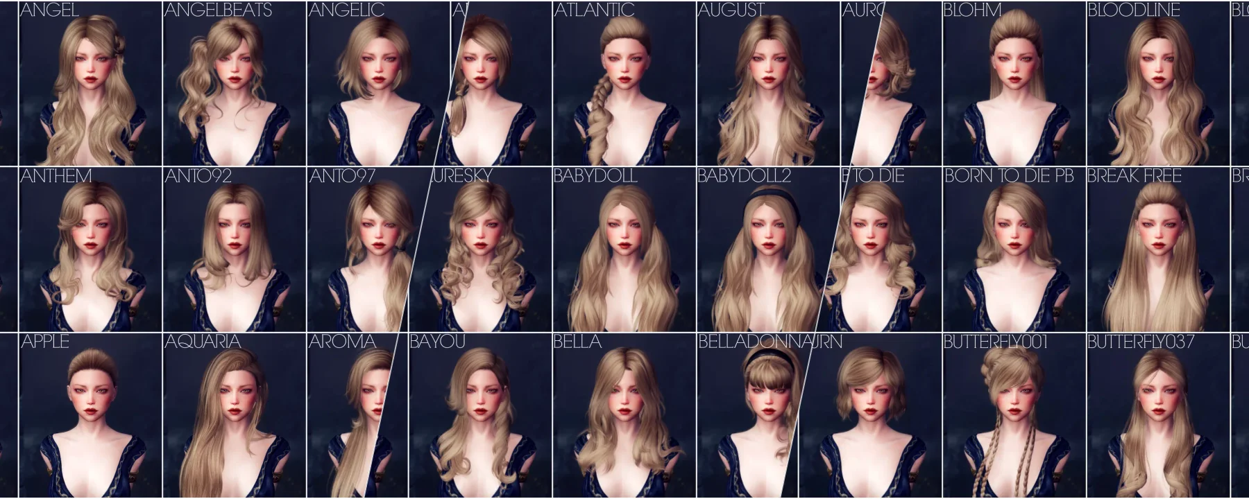 KS Hairdos SSE — KS Hairdos SSE screenshots 34–36