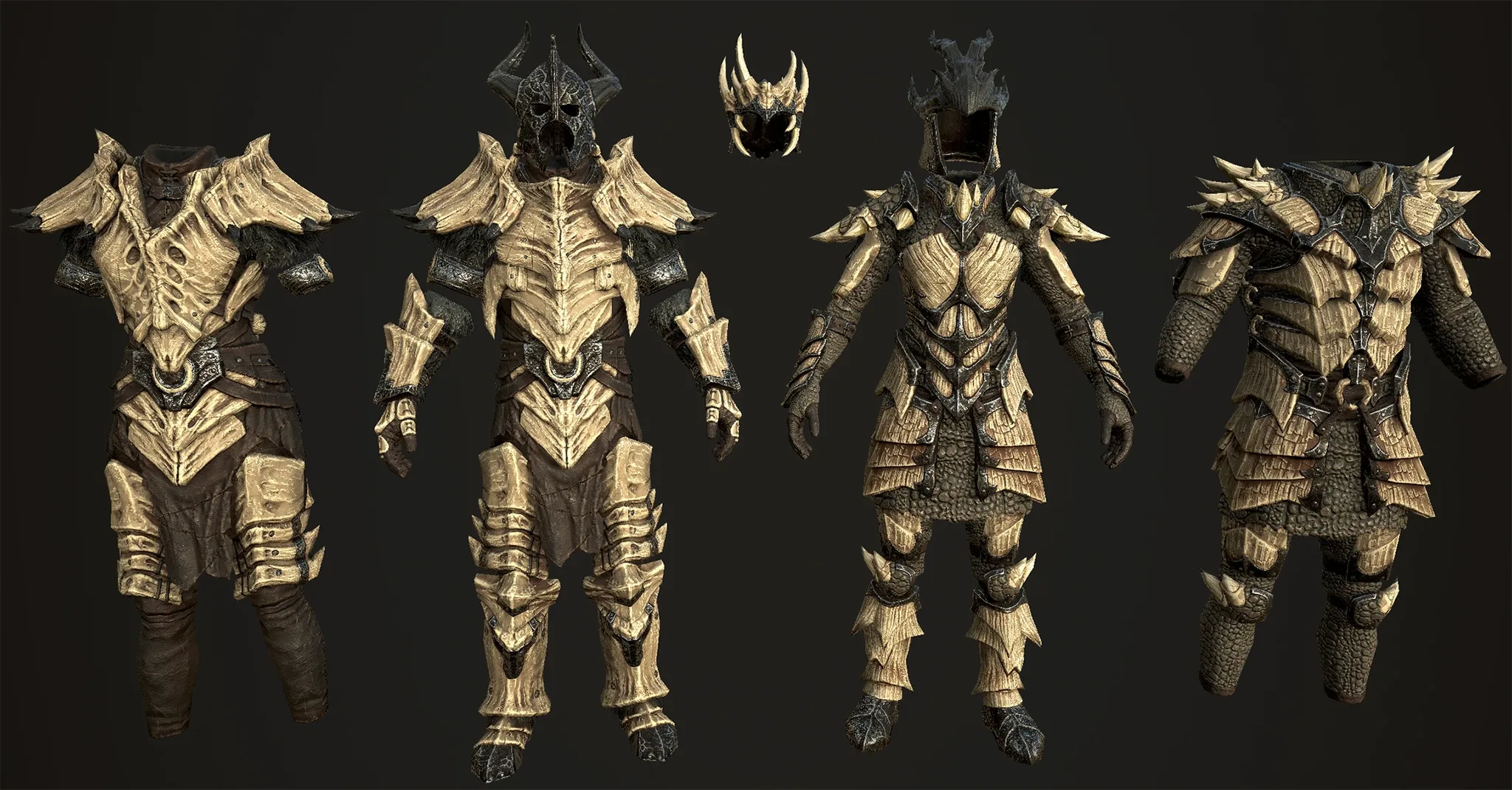 Frankly HD Dragonbone and Dragonscale - Armor and Weapons — Frankly HD Dragonbone and Dragonscale - Armor and Weapons screenshot
