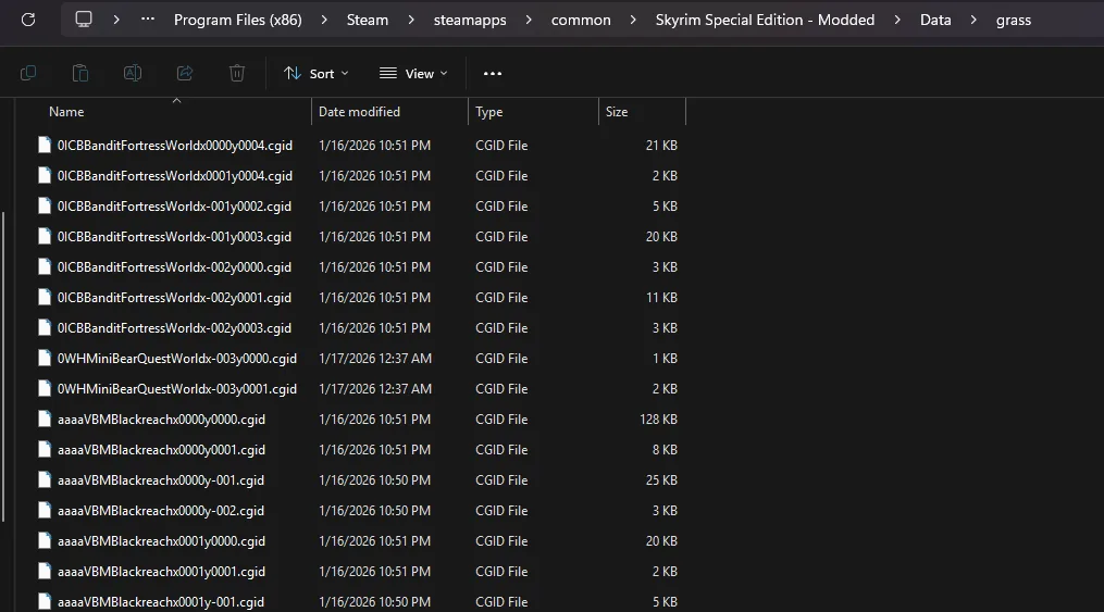 No Grass In Objects — No Grass In Objects screenshot