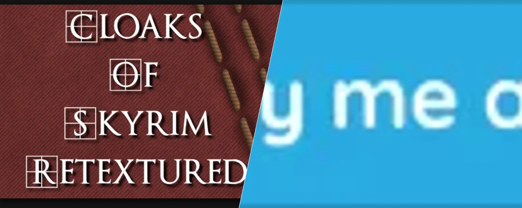 Cloaks Of Skyrim Retextured SE — Cloaks Of Skyrim Retextured SE screenshots 1–2