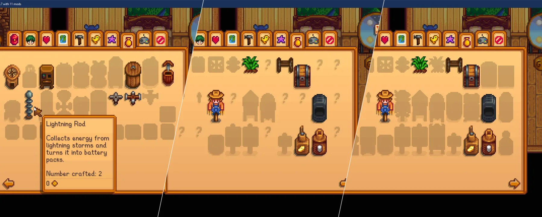 Crafting Collections Page — Crafting Collections Page screenshots 1–3