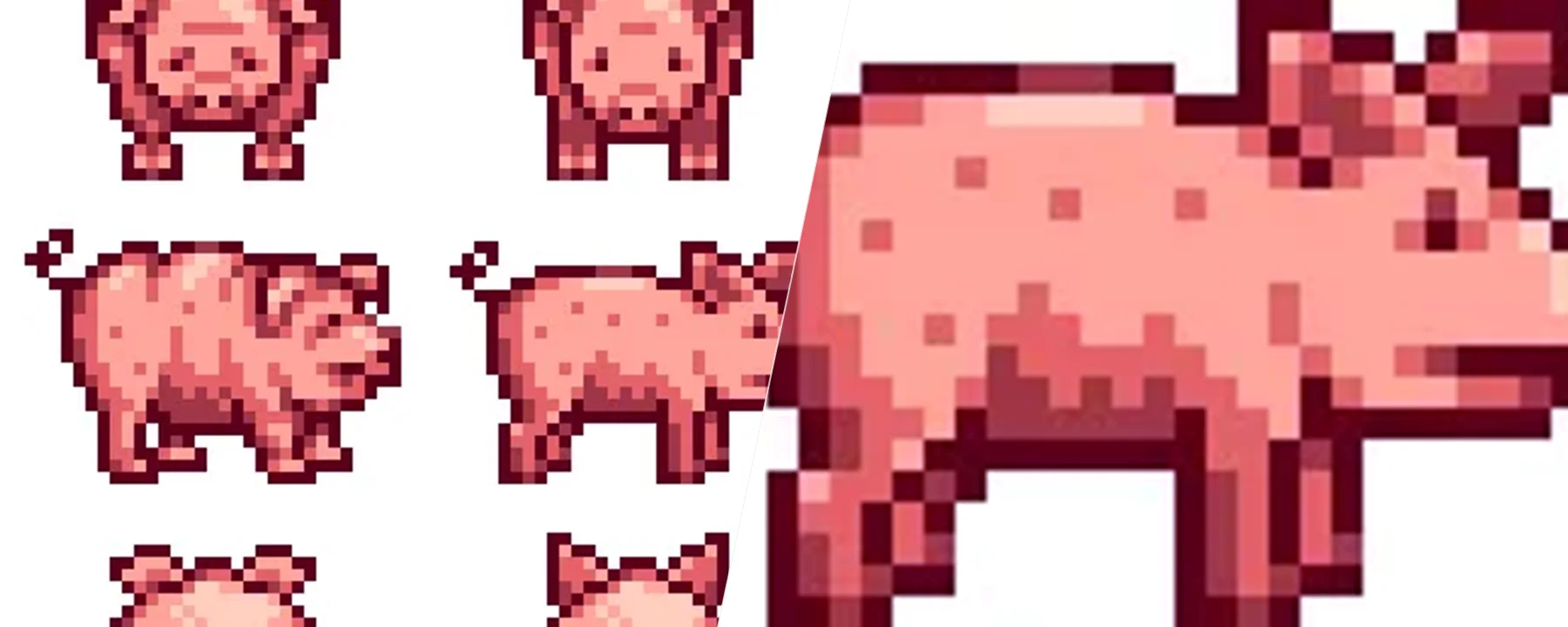 Better Pigs & Recolours — Better Pigs & Recolours screenshots 1–2