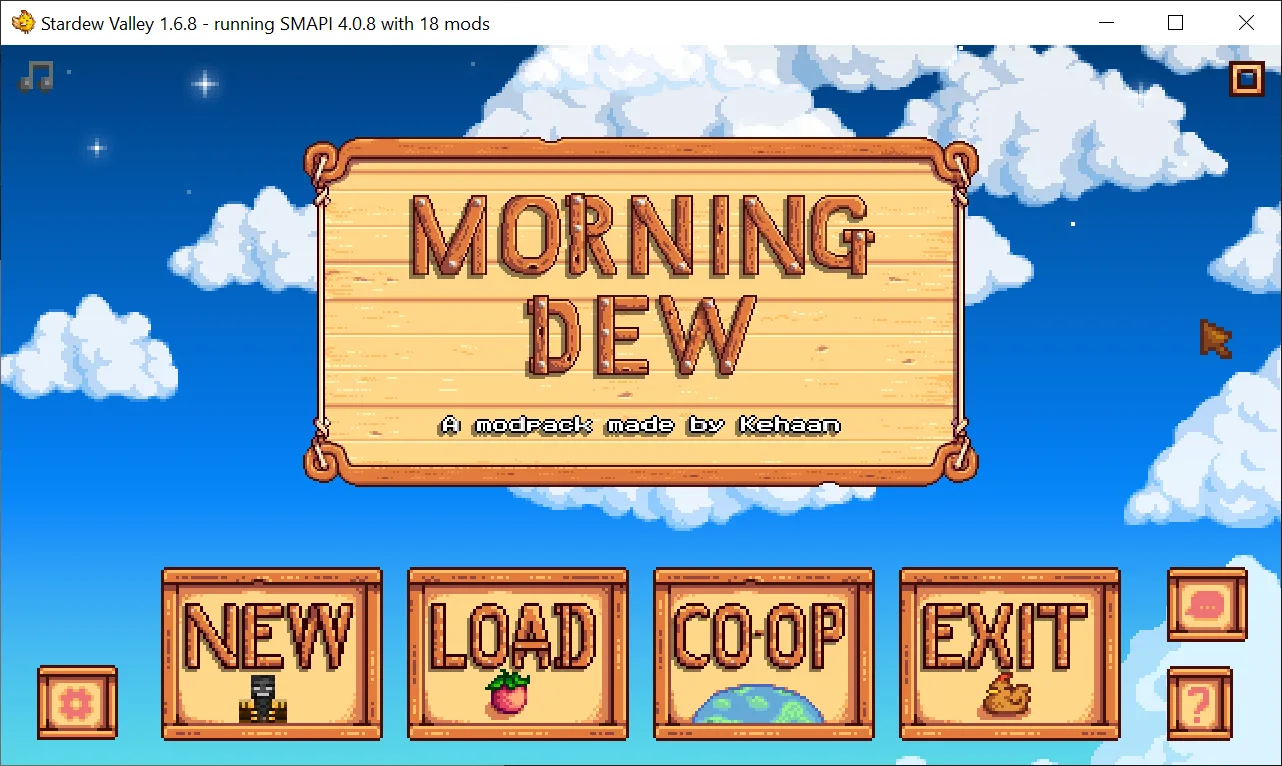 [CP] Morning Dew - Main Menu — Main Menu