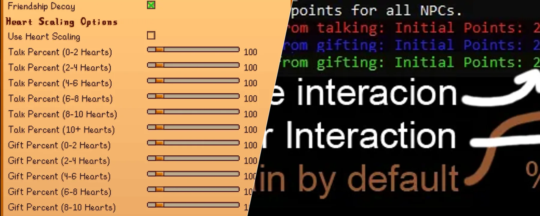 DifficultySocializing - Friendship Point Scaling — DifficultySocializing - Friendship Point Scaling screenshots 1–2