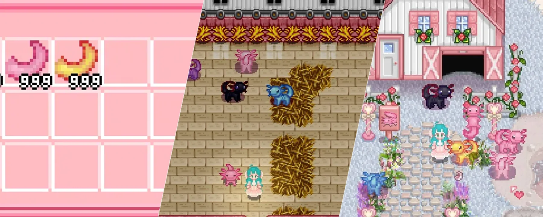 Axolotl Barn Animals — Axolotl Barn Animals screenshots 1–3