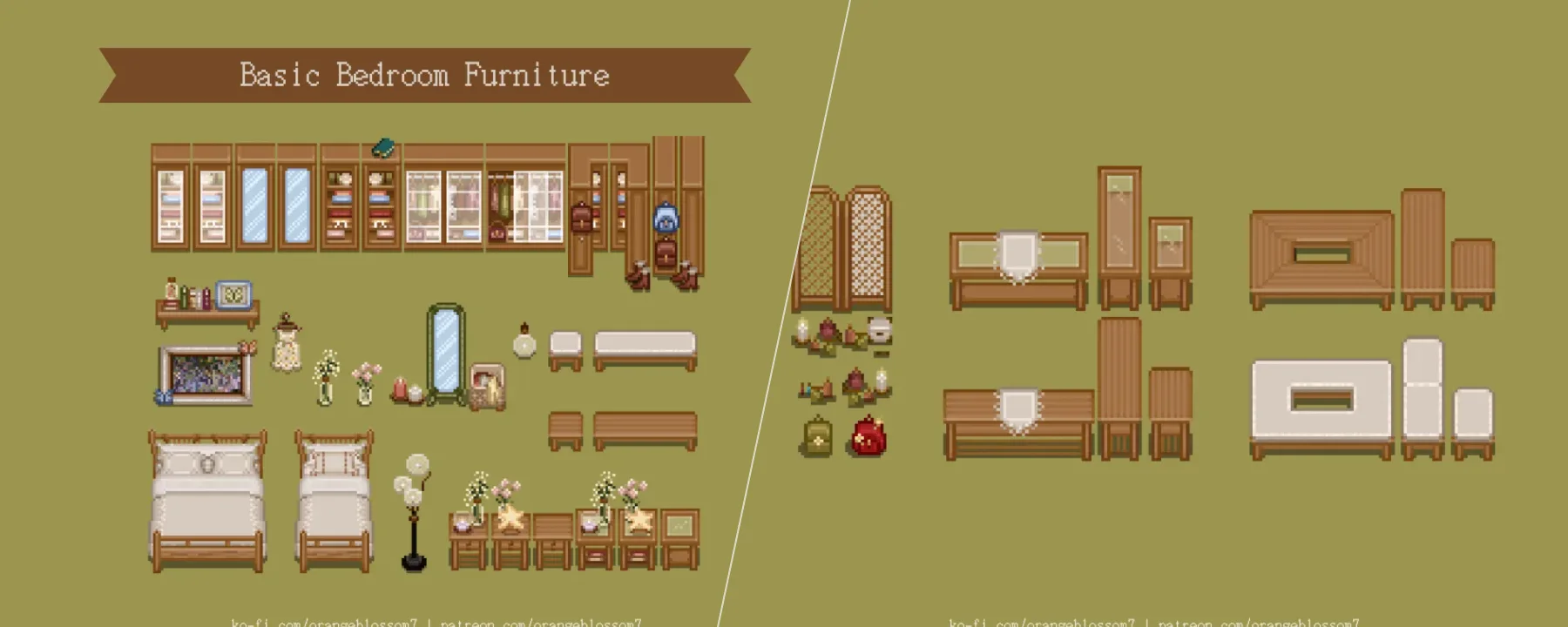 Orangeblossom's Basic Bedroom Furniture — Orangeblossom's Basic Bedroom Furniture screenshots 1–2