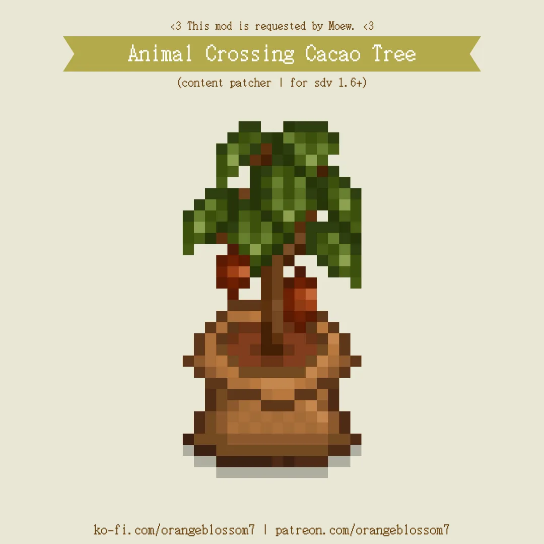 Animal Crossing Cacao Tree screenshot 1