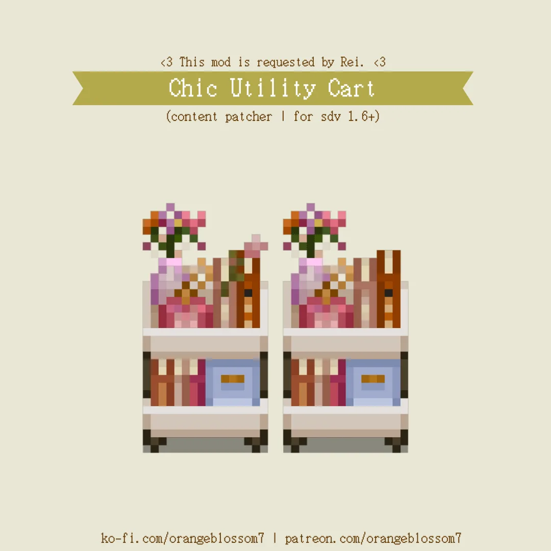 Chic Utility Cart screenshot 1