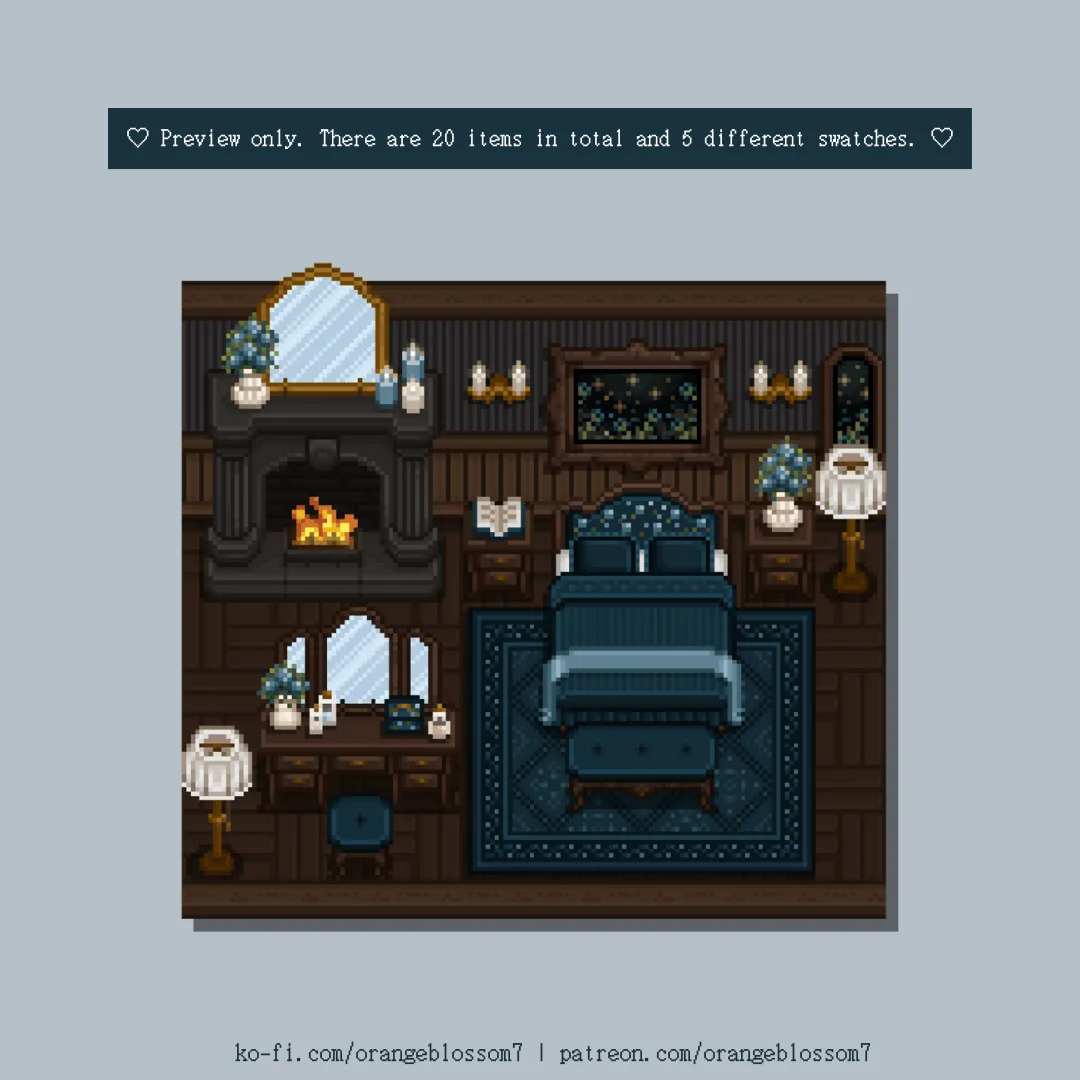 Orangeblossom's Antique Bedroom Furniture screenshot 1