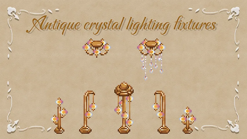 Antique crystal lighting fixtures screenshot 1