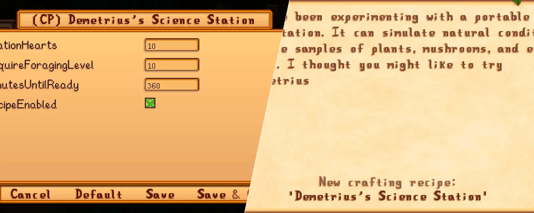 [CP] Demetrius's Science Station — [CP] Demetrius's Science Station screenshots 1–2