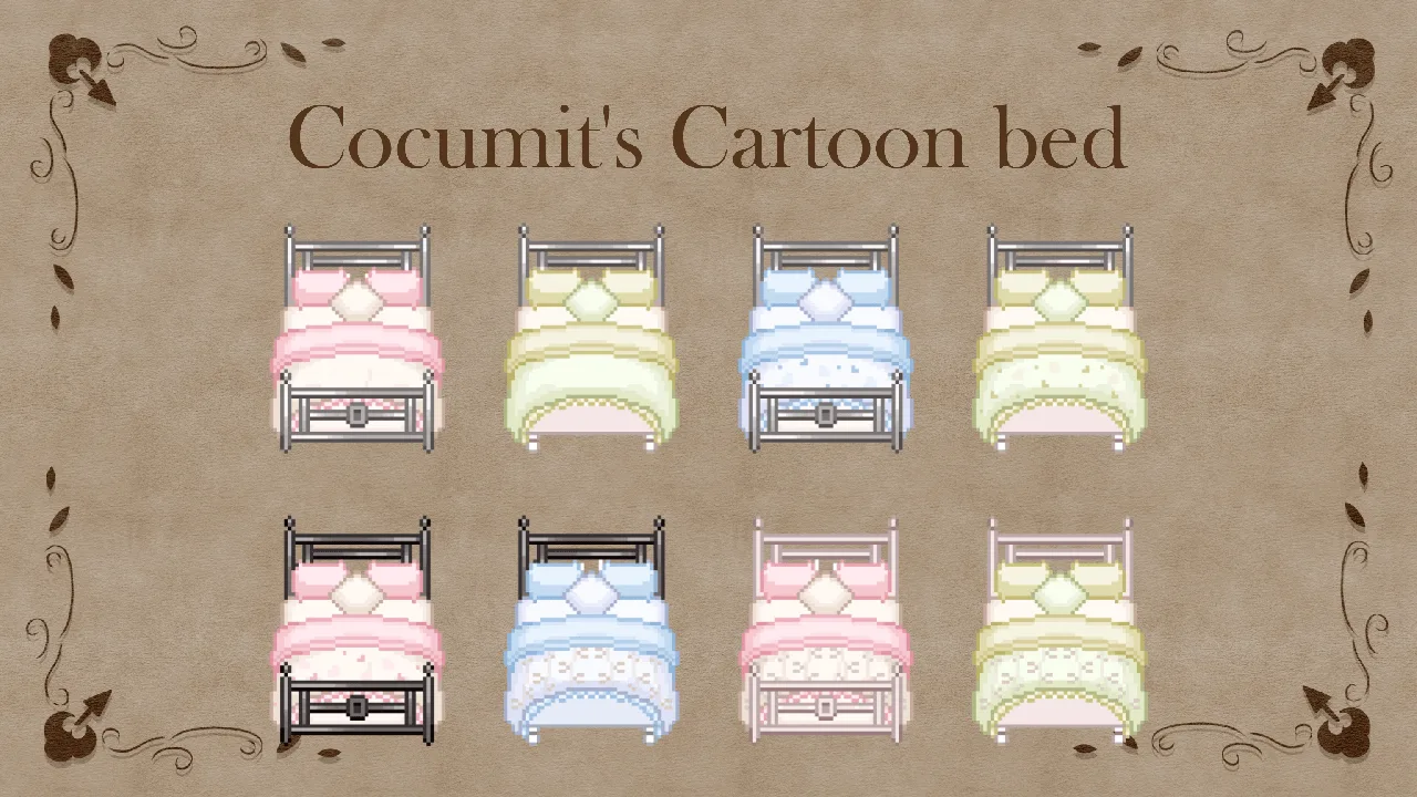 Cocumit's Cartoon bed — cocumit
