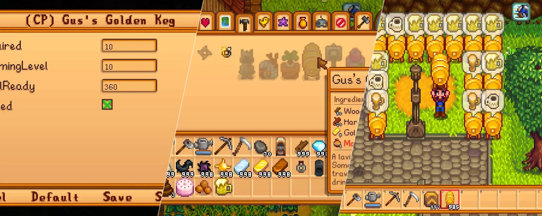 [CP] Gus's Golden Keg — [CP] Gus's Golden Keg screenshots 1–3