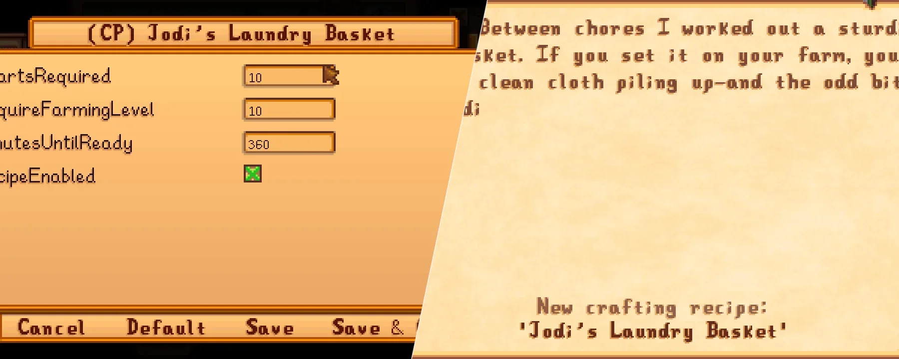 [CP] Jodi’s Laundry Basket — [CP] Jodi’s Laundry Basket screenshots 1–2