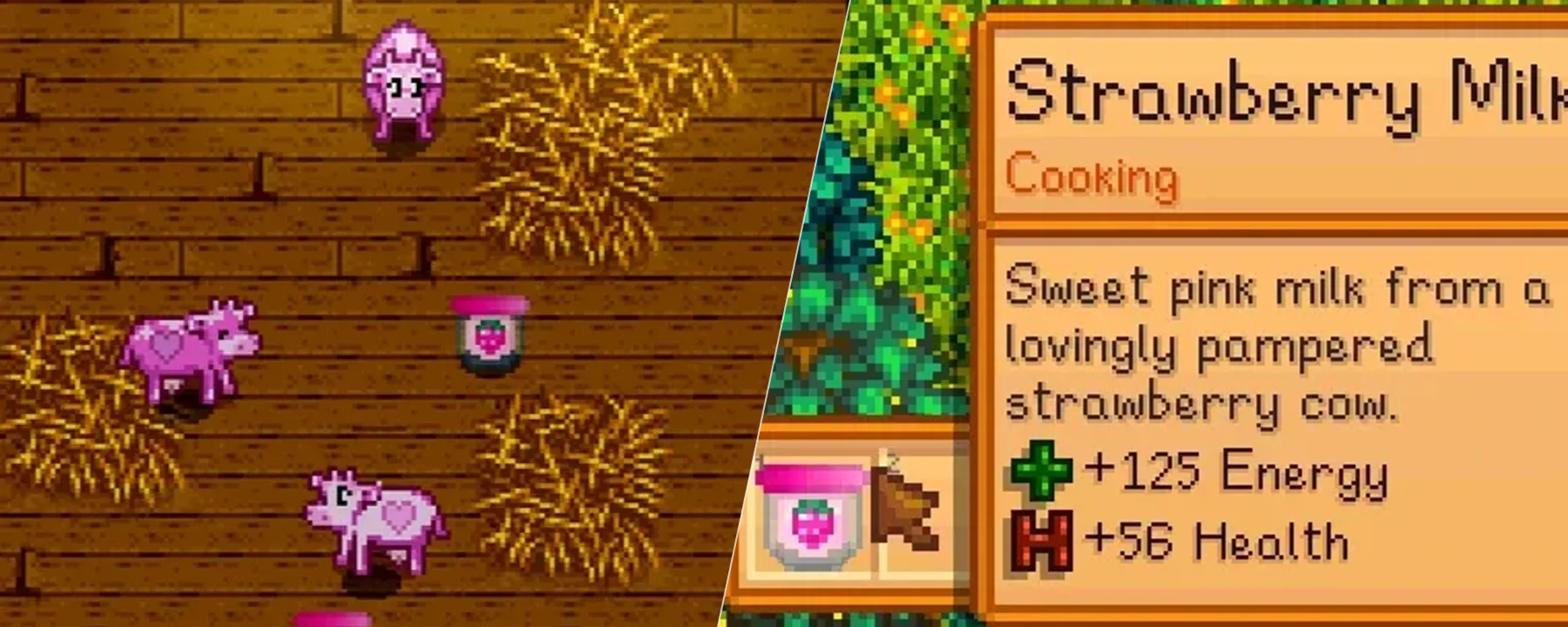 Strawberry milk cows — Strawberry milk cows screenshots 1–2
