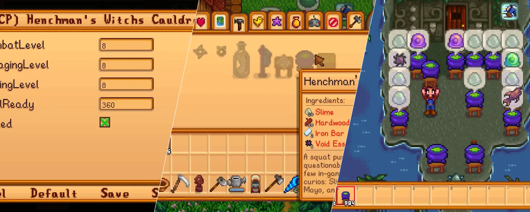 [CP] Henchman's Witchs Cauldron — [CP] Henchman's Witchs Cauldron screenshots 1–3
