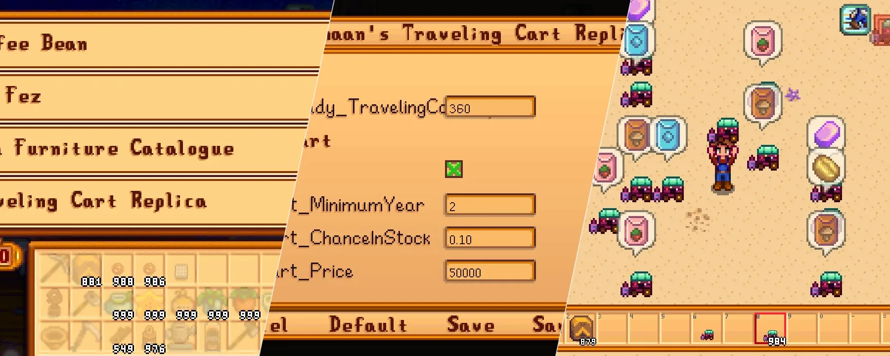 [CP] Kehaan's Traveling Cart Replica — [CP] Kehaan's Traveling Cart Replica screenshots 1–3