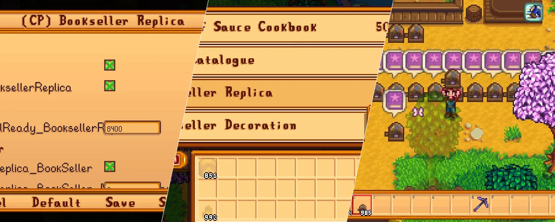 [CP] Bookseller Replica — [CP] Bookseller Replica screenshots 1–3