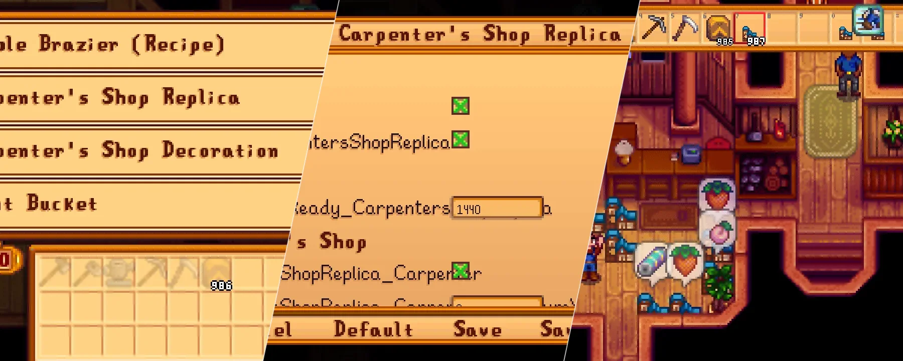 [CP] Carpenter's Shop Replica — [CP] Carpenter's Shop Replica screenshots 1–3