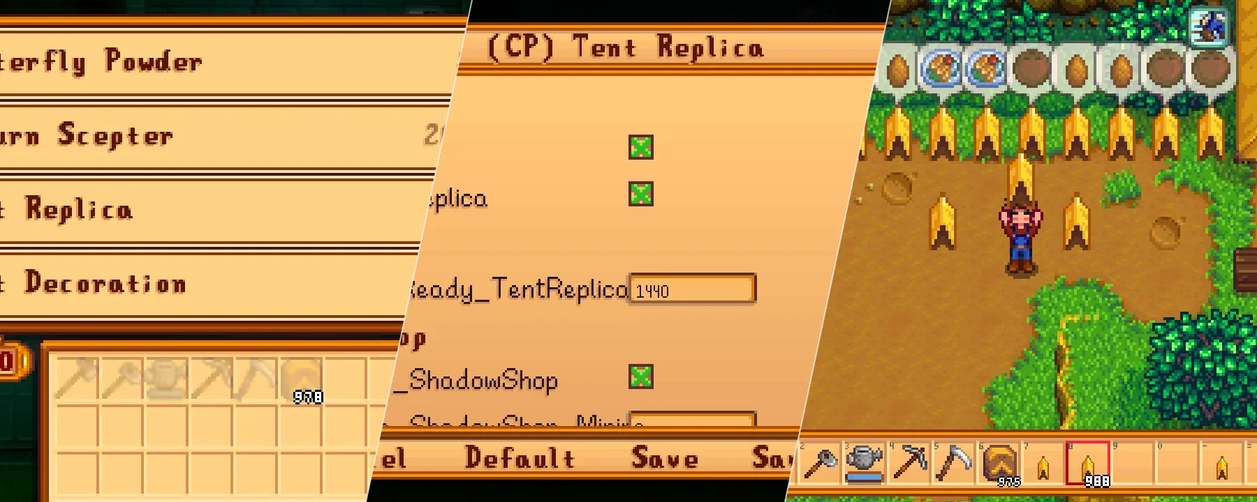 [CP] Tent Replica — [CP] Tent Replica screenshots 1–3