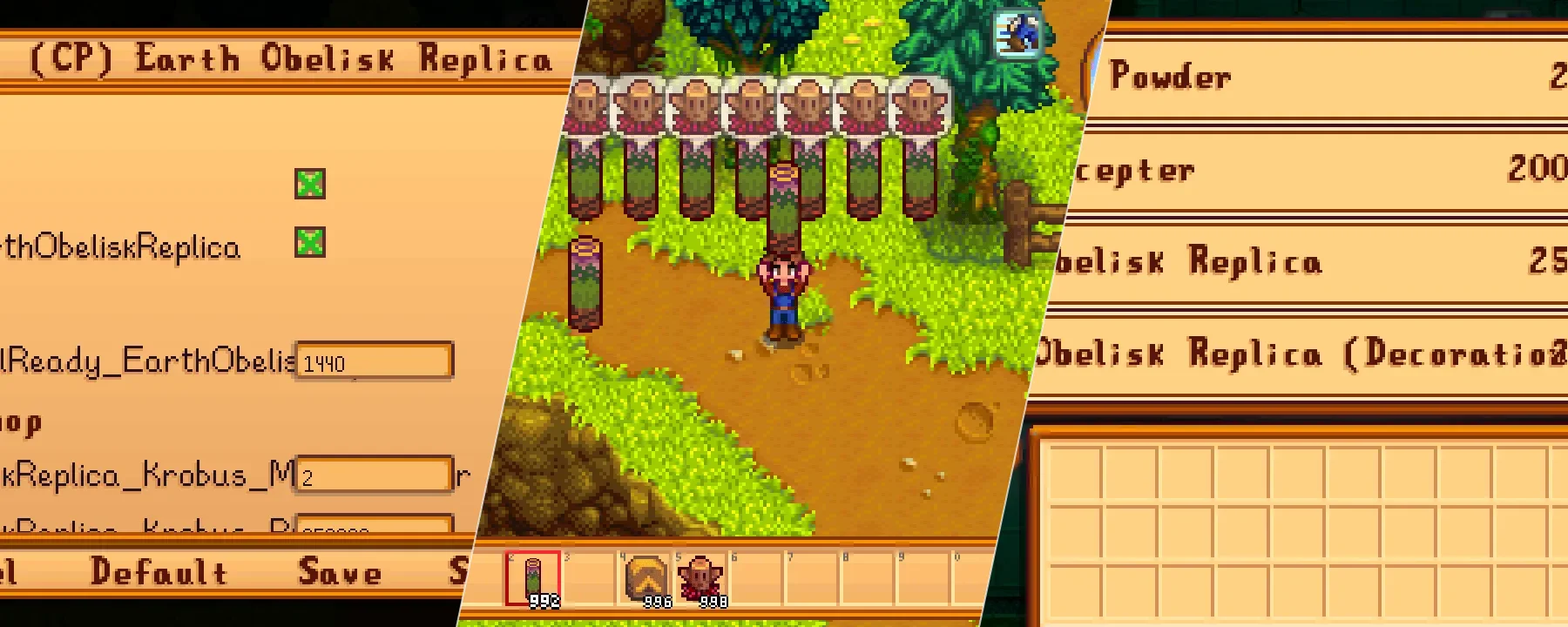 [CP] Earth Obelisk Replica — [CP] Earth Obelisk Replica screenshots 1–3