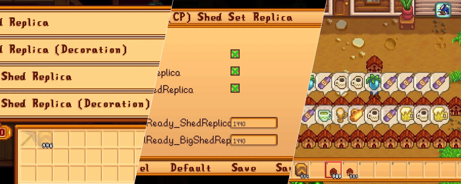 [CP] Shed Set Replica — [CP] Shed Set Replica screenshots 1–3
