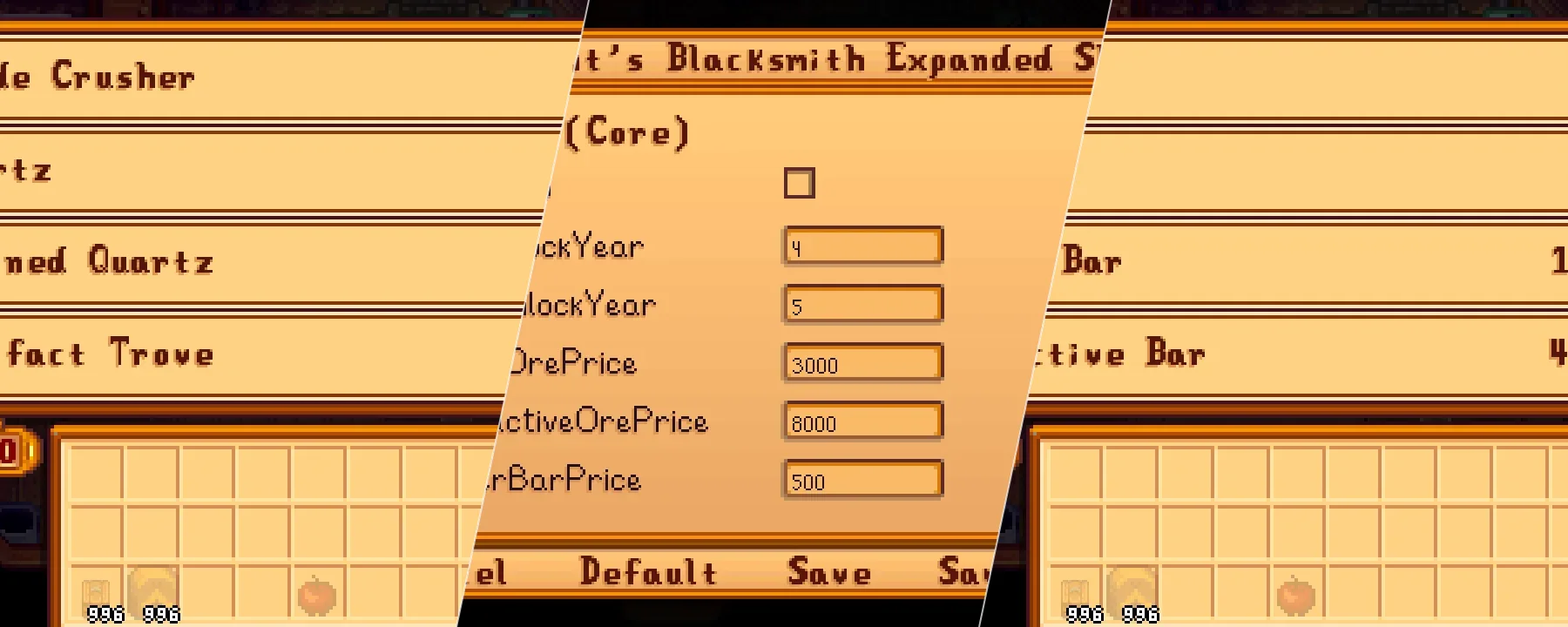 [CP] Clint's Blacksmith Expanded Shop — [CP] Clint's Blacksmith Expanded Shop screenshots 1–3